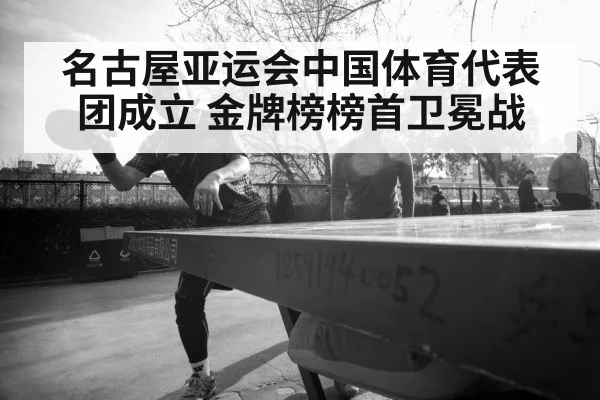 名古屋亚运会中国体育代表团成立 金牌榜榜首卫冕战
